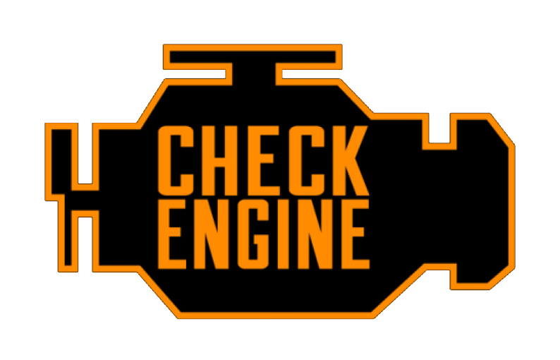 check-engine light flashing