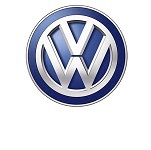 Volkswagen Logo mit Volkswagen-Schriftzug